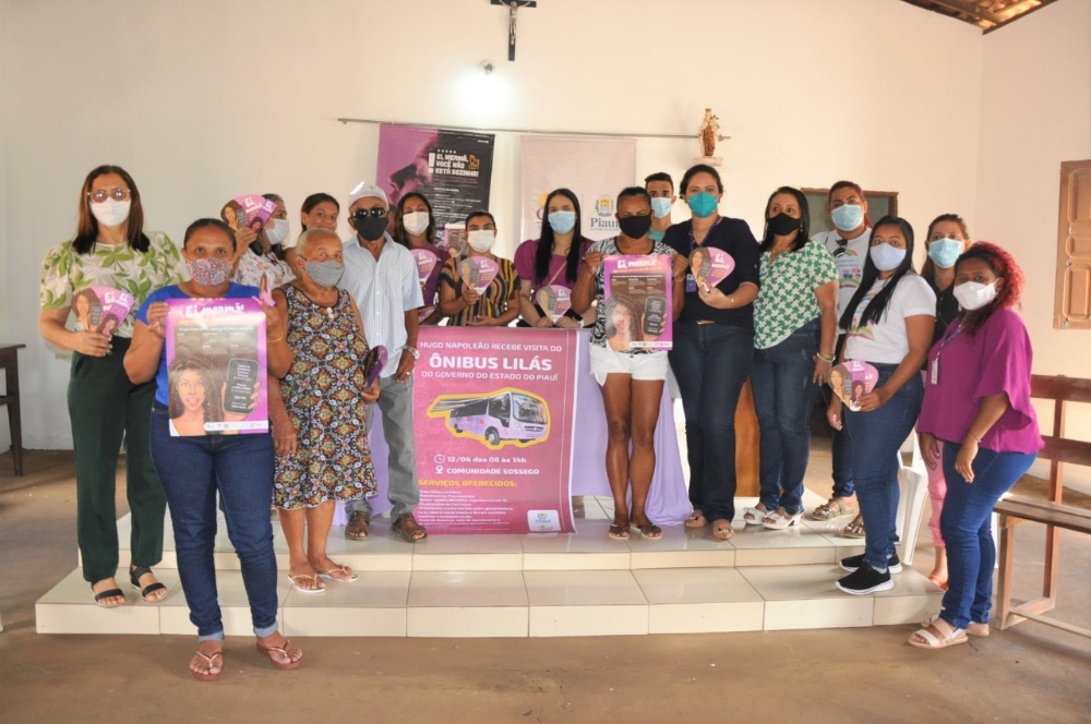 Mulheres são beneficiadas em ações do Ônibus Lilás em Hugo Napoleão - Imagem 3