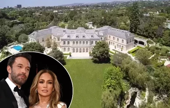 J.Lo e Affleck querem mansão de R$ 771 mi que é maior que Casa Branca;fotos