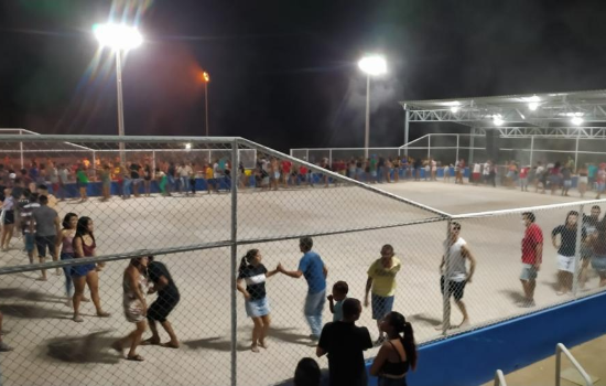 População participa da 1ª Noite do Tradicional Balandê de Lagoinha do Piauí