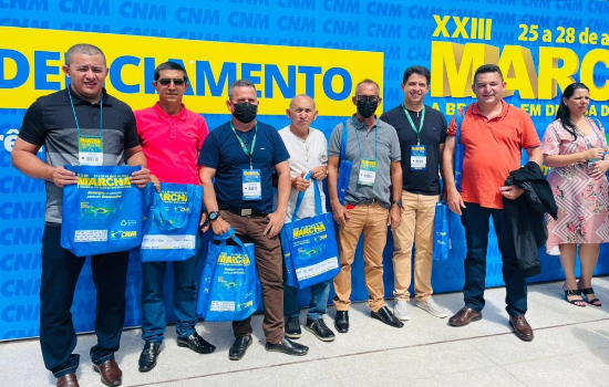 Prefeito participa da XXIII Marcha a Brasília em Defesa dos Municípios