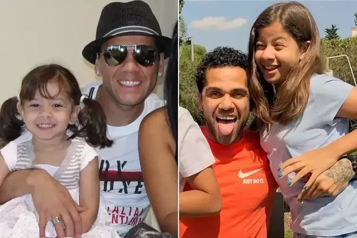 Victoria Alves, filha de Daniel Alves