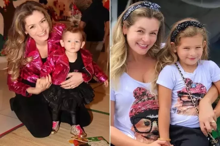 Cecília, filha de Bianca Castanho