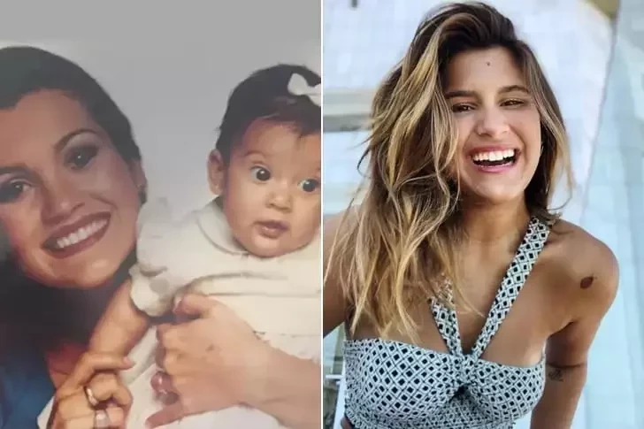 Giulia Costa, filha de Flávia Alessandra