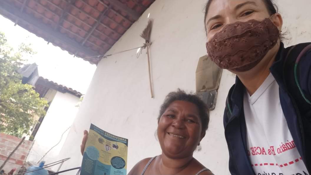Agentes comunitários de Monsenhor Gil em campo contra o mosquito da dengue - Imagem 4