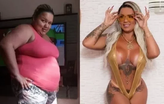 Após perder 71 kg e vencer doença, rainha de bateria exibe corpão; fotos