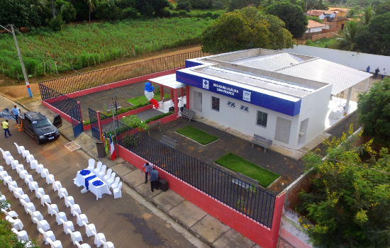 PMU entrega unidade de saúde na comunidade Tucuns