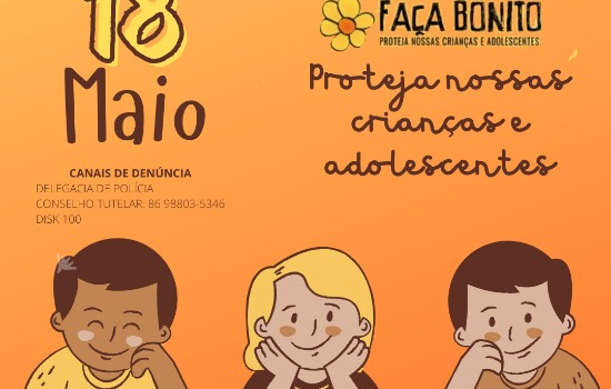 Lançada em Esperantina a Campanha Maio Laranja