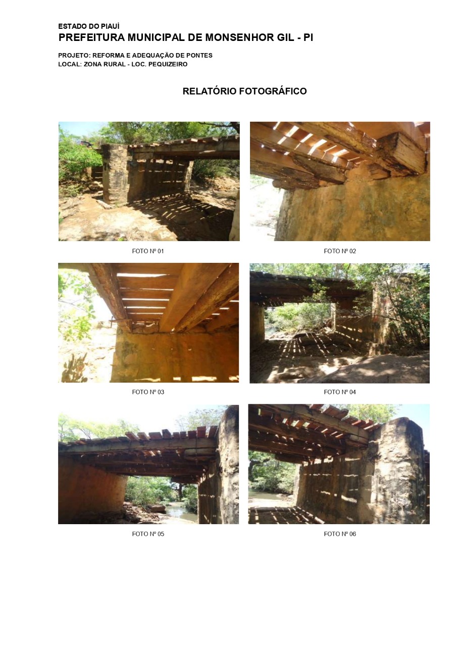 Prefeitura emite nota sobre ponte danificada em Monsenhor Gil - Imagem 3