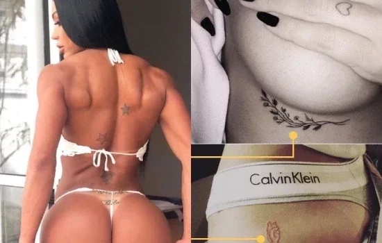 Marquezine, Eliana, Gracyanne: famosas que têm tatuagens em regiões íntimas