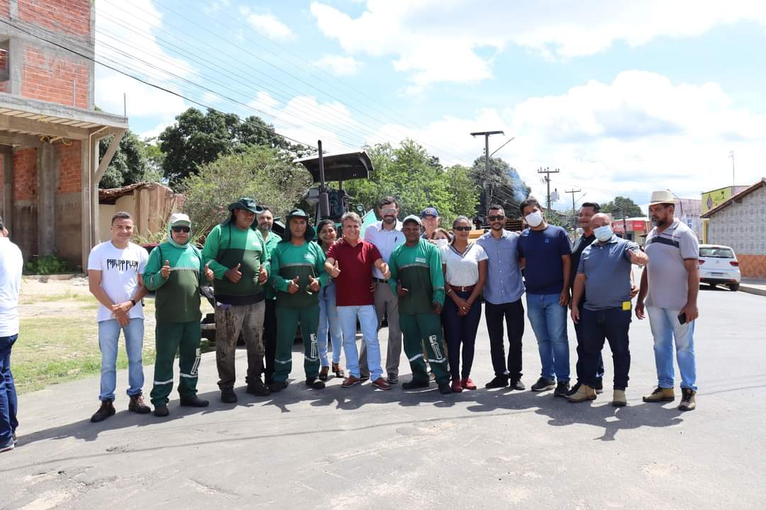 Iniciada a terceira etapa de pavimentação asfáltica em Monsenhor Gil - Imagem 8