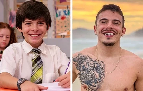 Antes e depois dos famosos que são os novos “colírios” da televisão