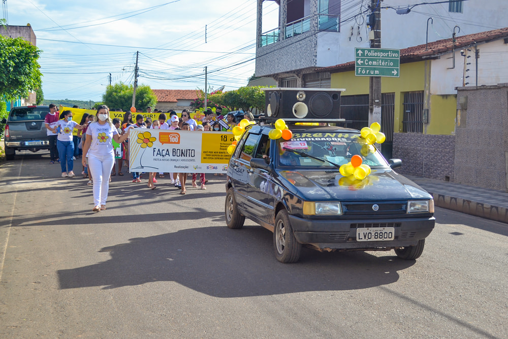 Prefeitura Municipal realiza caminhada alusiva a campanha “Faça Bonito” - Imagem 3