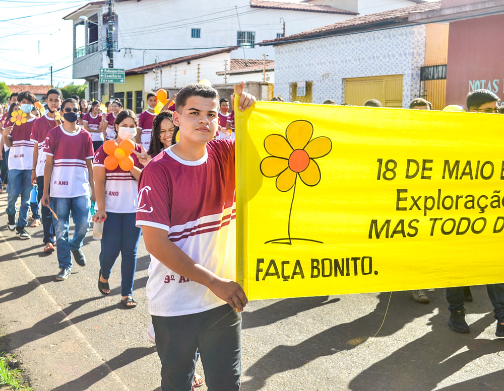 Prefeitura Municipal realiza caminhada alusiva a campanha “Faça Bonito” - Imagem 8