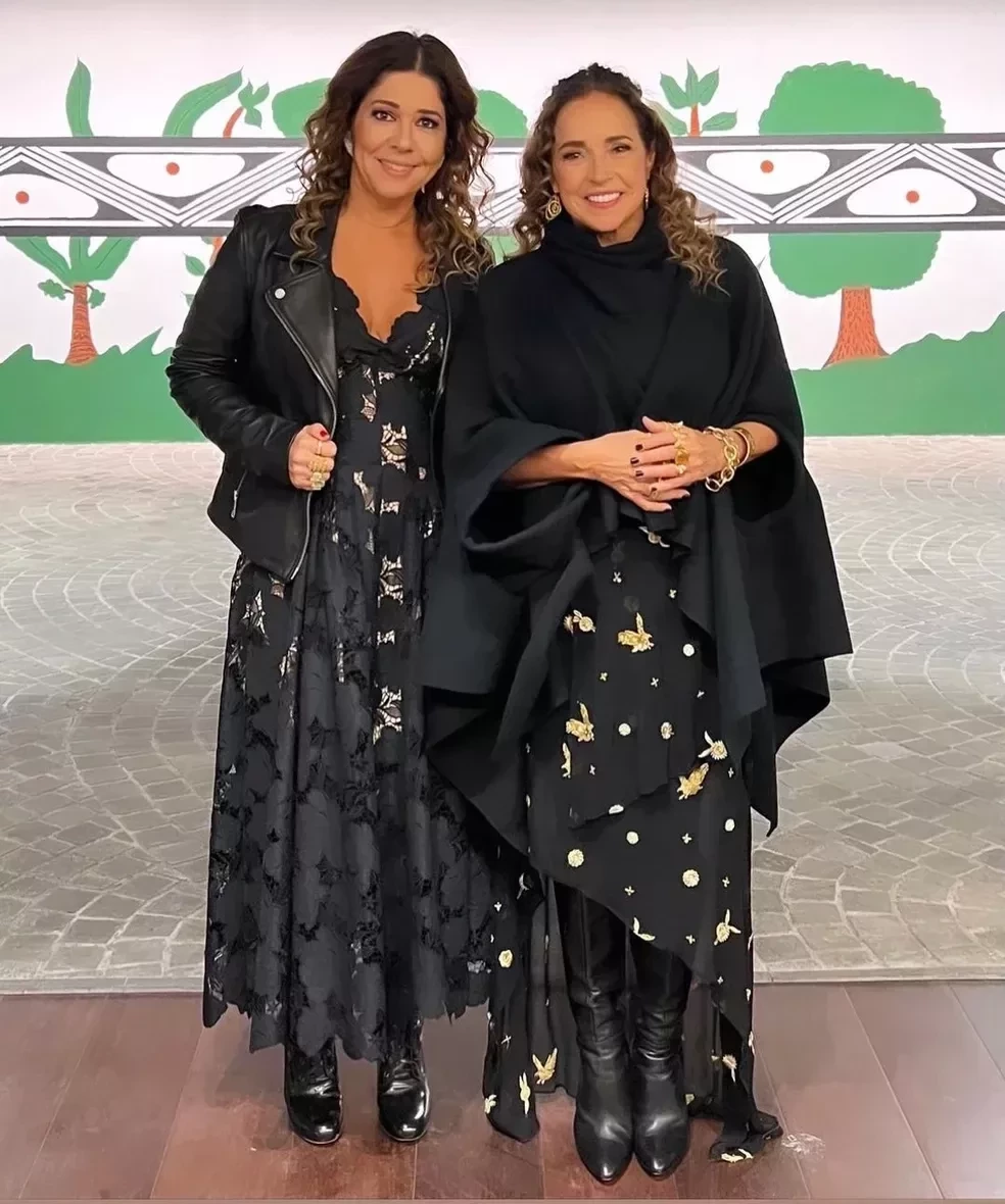 Malu Verçosa e Daniela Mercury 