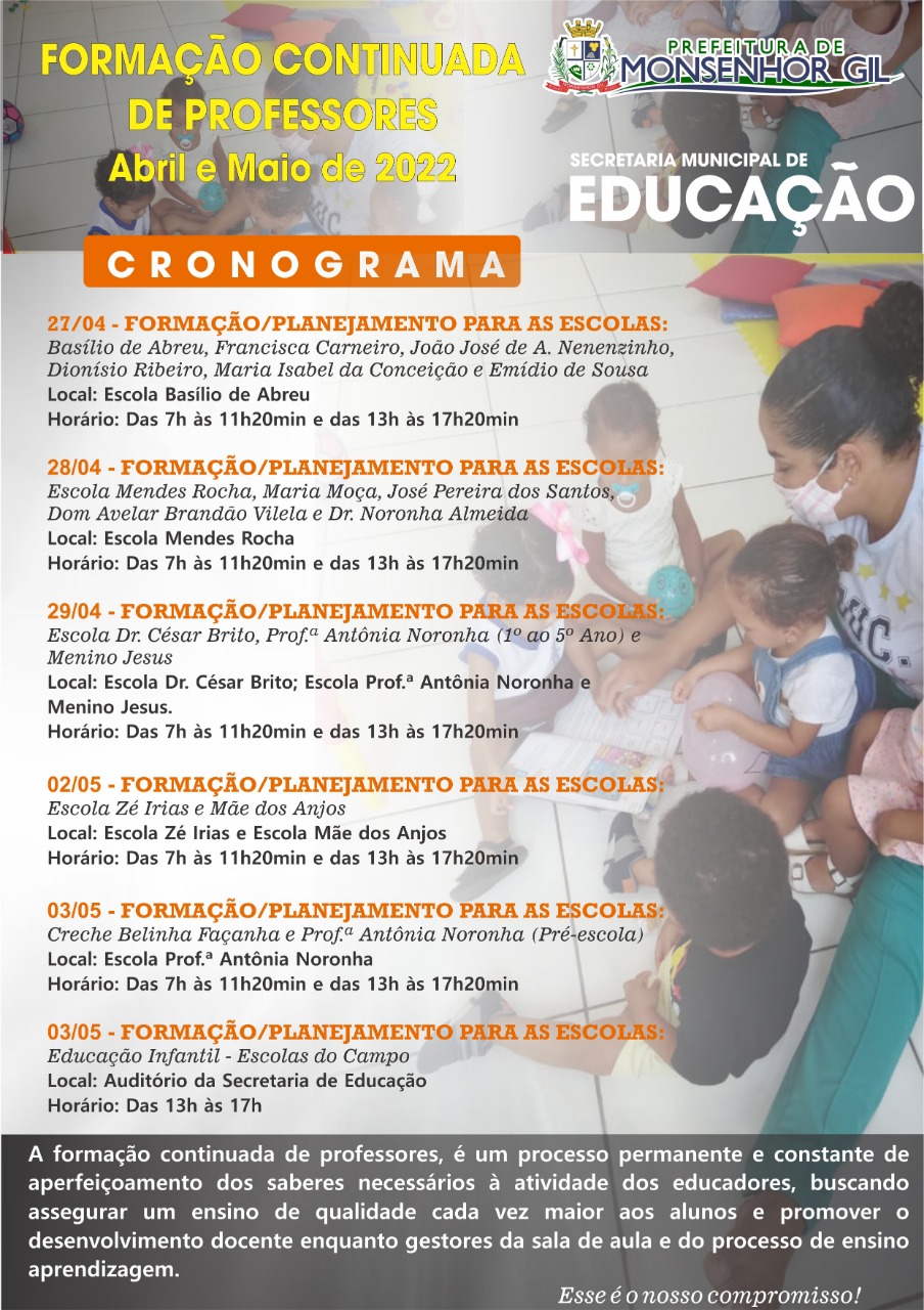 Educação de Monsenhor Gil, sempre aprendendo para repassar conhecimentos - Imagem 6