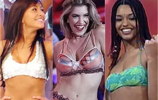 Confira a lista de 7 famosas que já foram bailarinas do Faustão