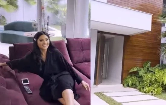 Ex de Safadão, influenciadora Mileide Mihaile mostra nova mansão em SP