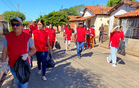 Mutirão da limpeza contra a dengue é realizado em Passagem Franca do Piauí