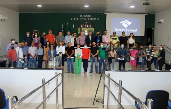Água Branca sedia encontro dos agentes da Receita Federal do Brasil