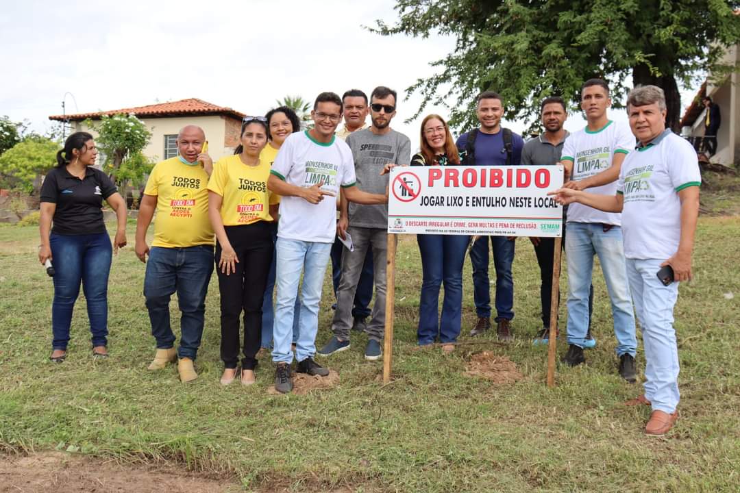 Cidade limpa em Monsenhor Gil, necessidade e dever de todos  - Imagem 5