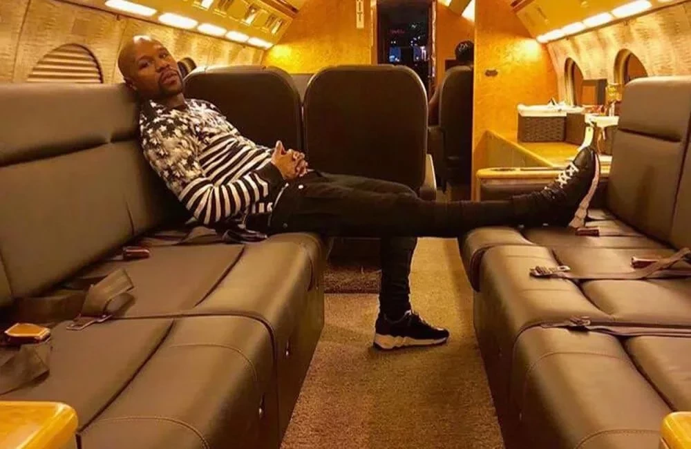 Os jatinhos dos famosos 