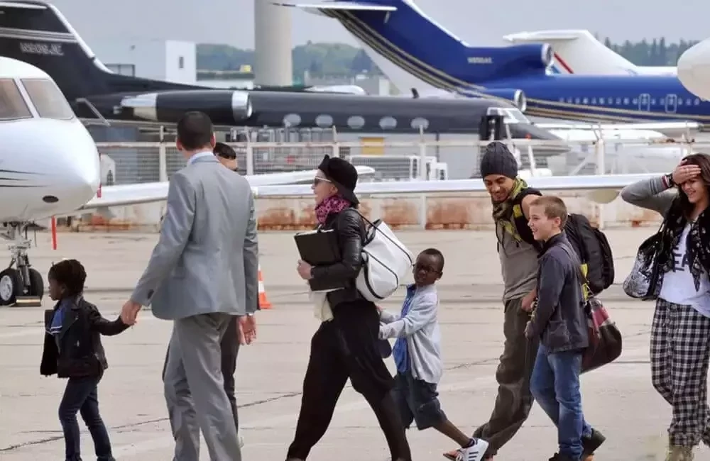 Os jatinhos dos famosos 