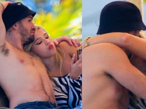 Jovem de 19 anos! Saiba quem é a loira que surgiu beijando Diego Hypolito