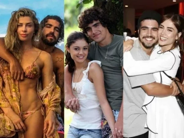 Além de Grazi Massafera, relembre outras namoradas famosas de Caio Castro