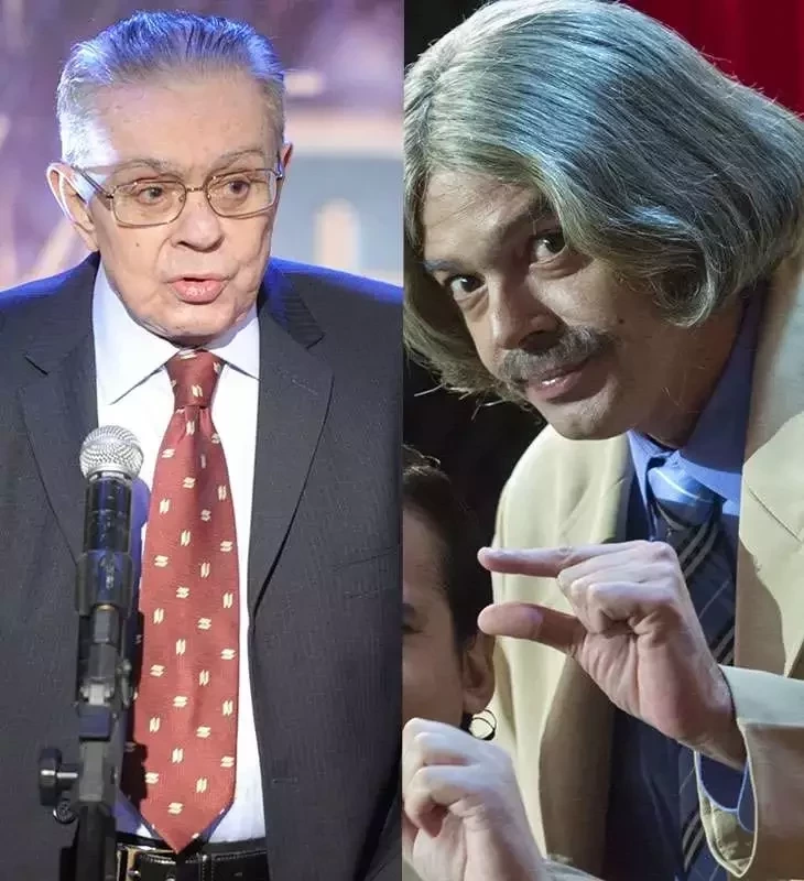 Bruno Mazzeo e Chico Anysio