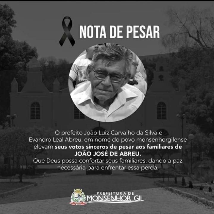 Baixa Grande em Monsenhor Gil se despede de seu João Basílio 