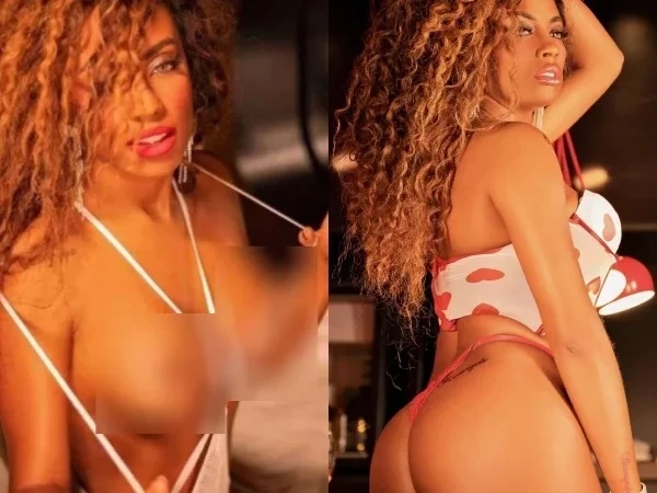 Ex-BBB Lumena tira roupa e exibe tudo em rede social para adultos; fotos