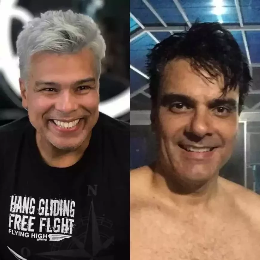 Maurício Mattar e Guilherme de Pádua