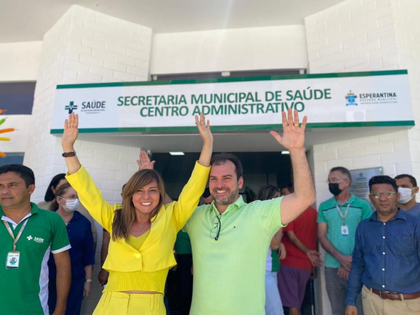 A nova sede administrativa da secretaria de saúde foi inaugurada 