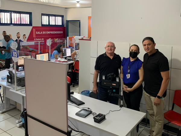 Sala da Cidadania recebe sistema de Coleta Biométrica Informatizada