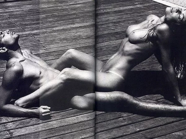 Clima quente : veja os casais famosos que já posaram completamente nus 