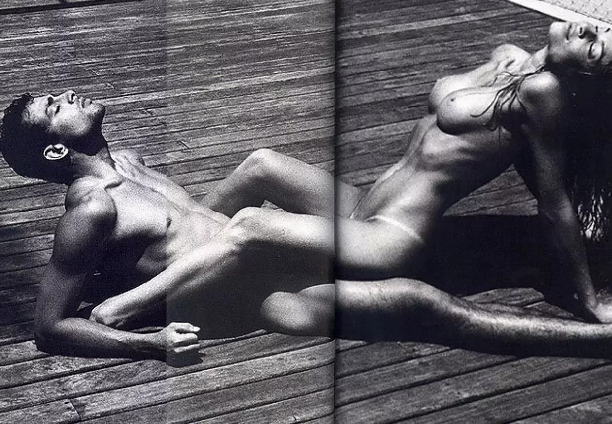 Clima quente : veja os casais famosos que já posaram completamente nus  - imagem 96738