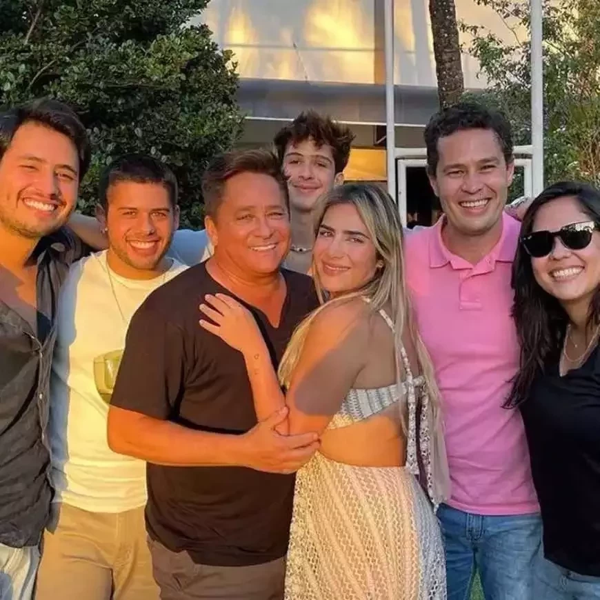 Os filhos do cantor Leonardo