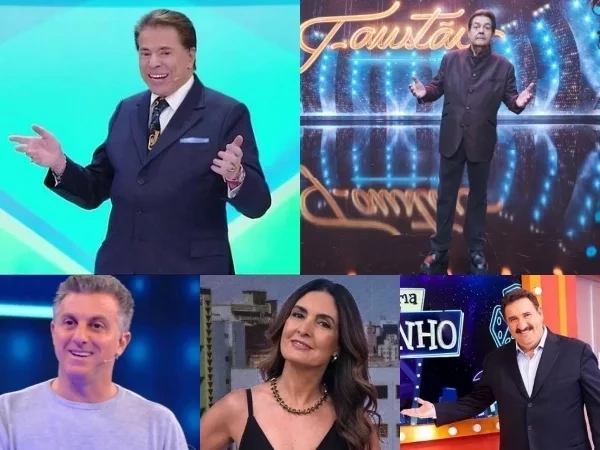 Descubra quanto os apresentadores da TV brasileira faturam por mês. Lista