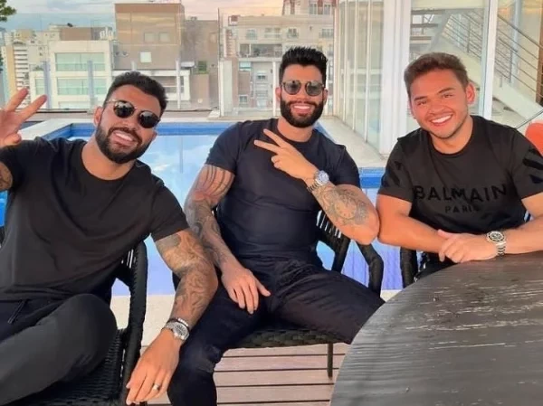 Veja piauienses amigos de Gusttavo Lima em registros especiais com o cantor