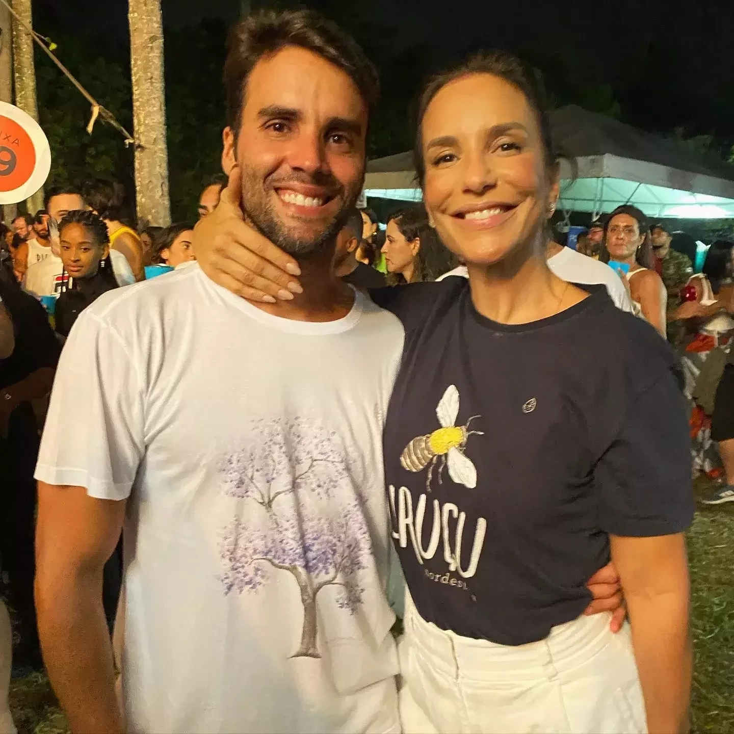 Ivete Sangalo e Daniel Cady