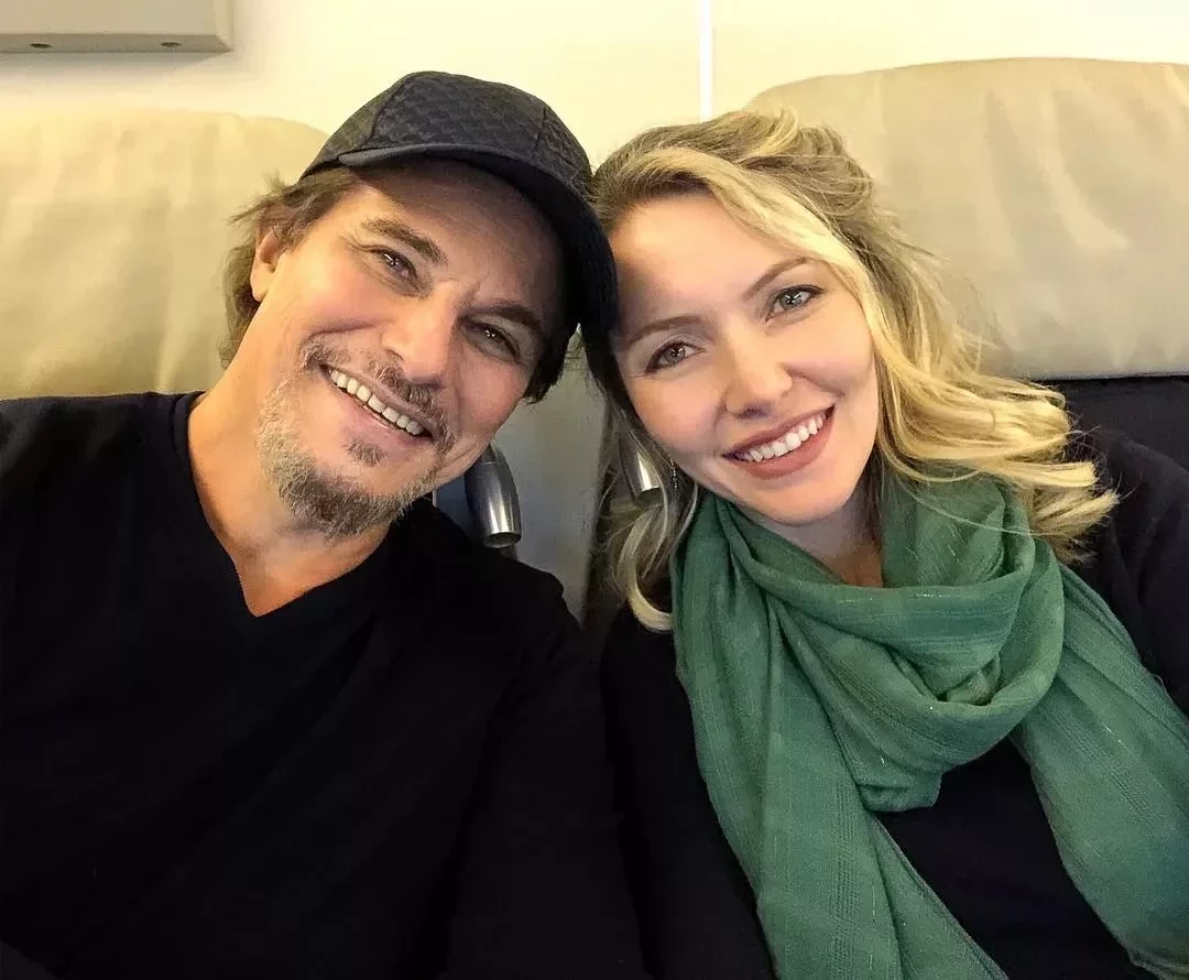 Karin Roepke e Edson Celulari