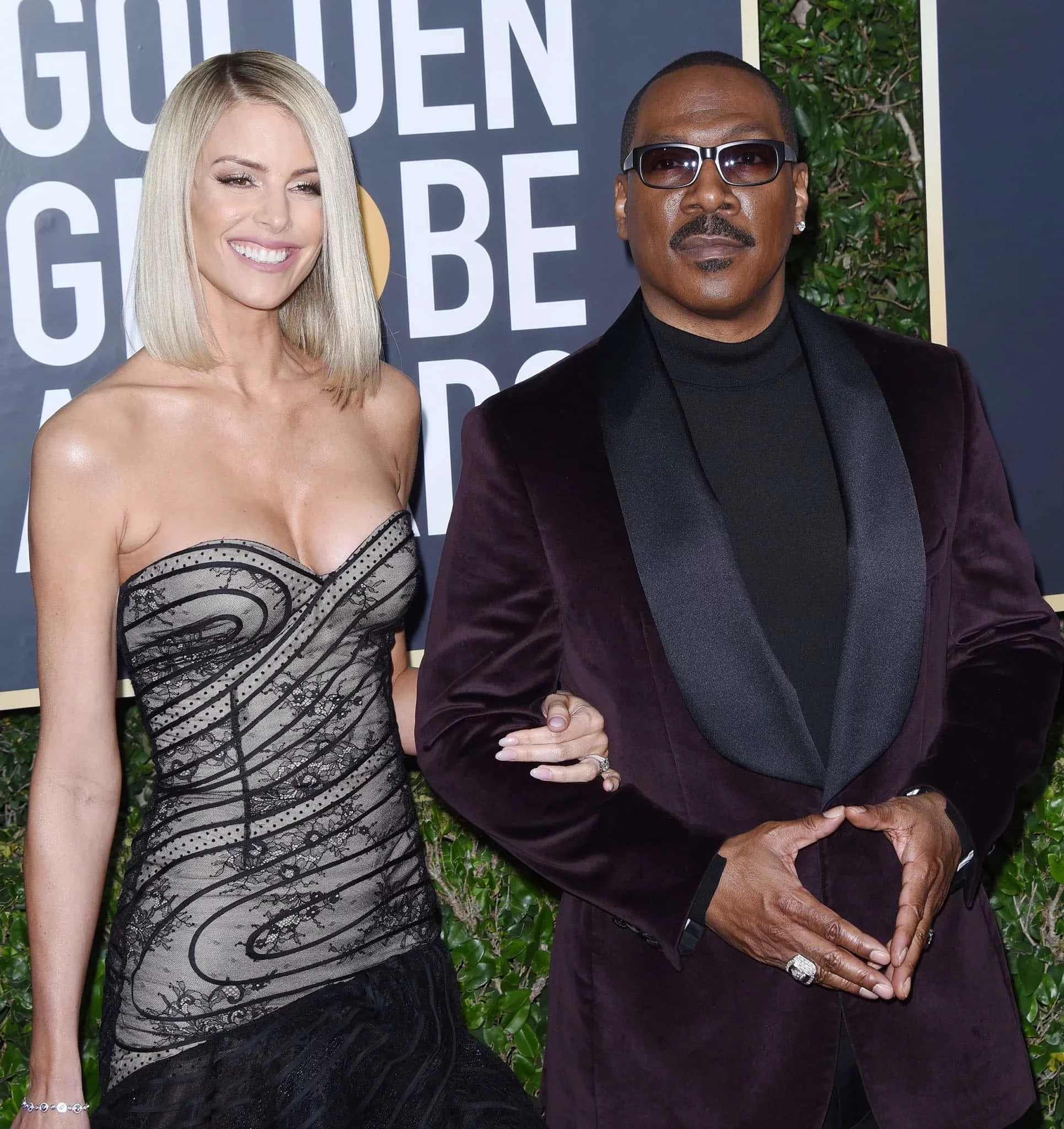 Paige Butcher e Eddie Murphy 