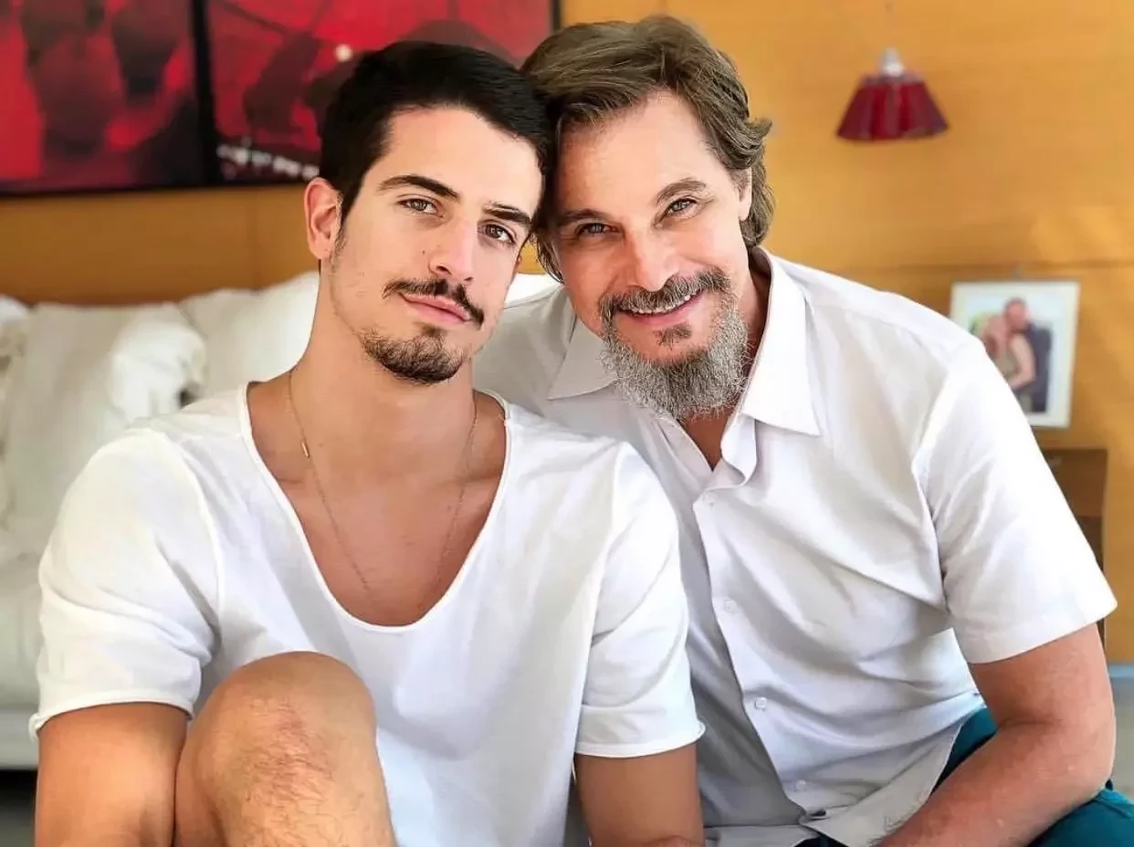 Edson e Enzo Celulari