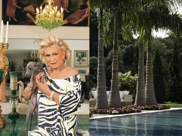 Conheça a luxuosa mansão de Hebe Camargo á venda em São Paulo. Detalhes!