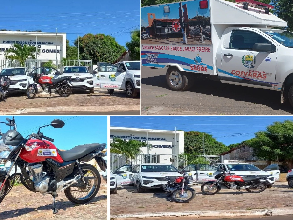 Prefeitura recebe carros e motos para saúde pública do município
