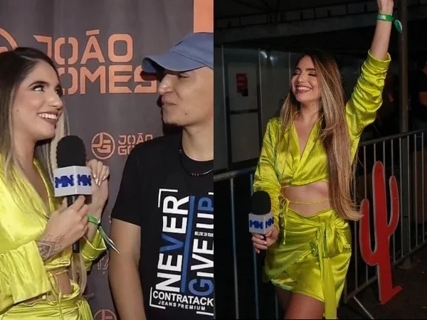 Mari Miranda! Quem é a repórter da Rede MN que levou cantada de João Gomes