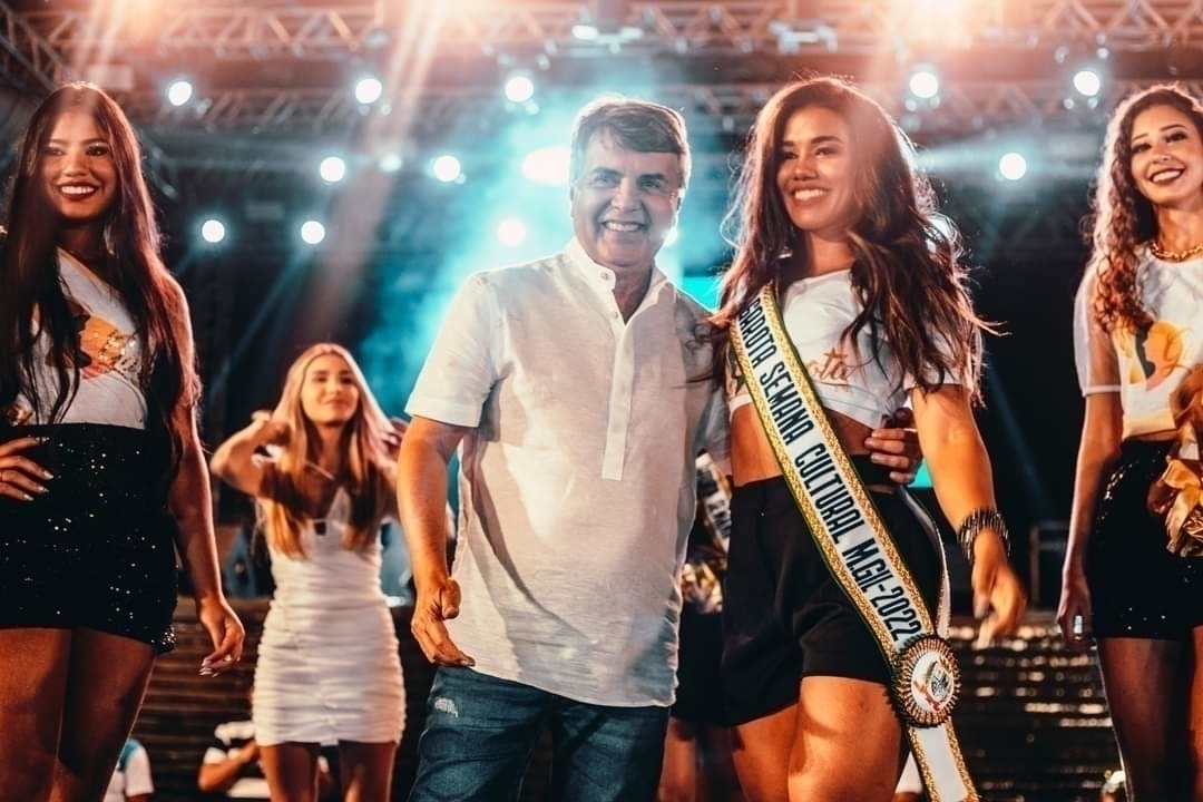 Garota Semana Cultural 2022 eleita na 1a noite em Monsenhor Gil 