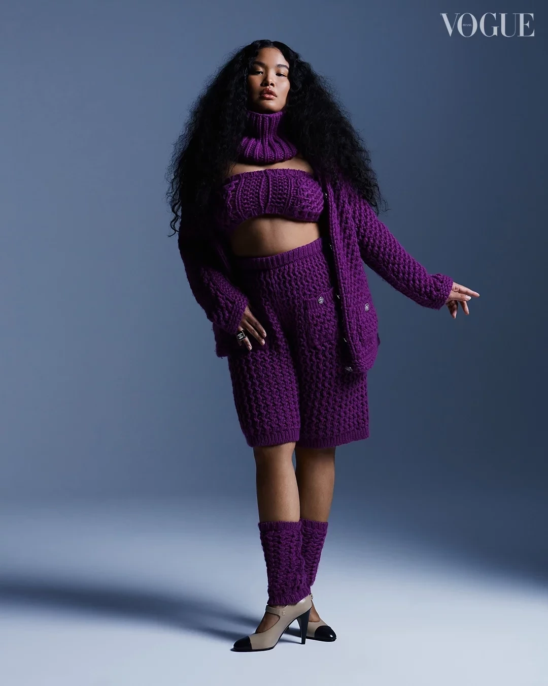 Chamada de Japonega, modelo plus de origem negra e oriental quebra padrões - imagem 95598