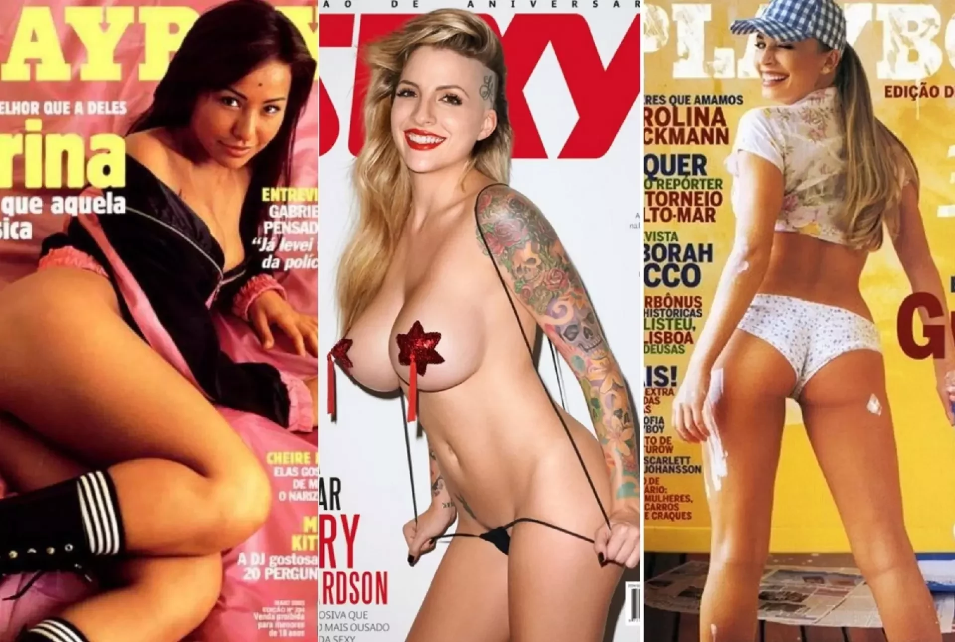Veja quais famosas do BBB posaram peladas para a extinta revista Playboy - imagem 95609