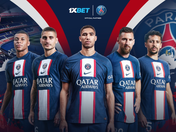 1xBet - nova parceira regional do PSG; Saiba mais sobre a parceria